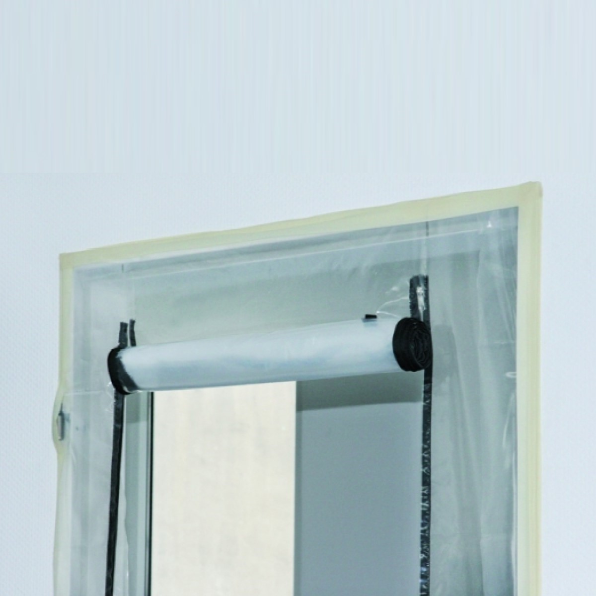 Fortex Polietilēna Pagaidu plēves durvis ar rāvējslēdzēju 1x2.3m (2.3m2)